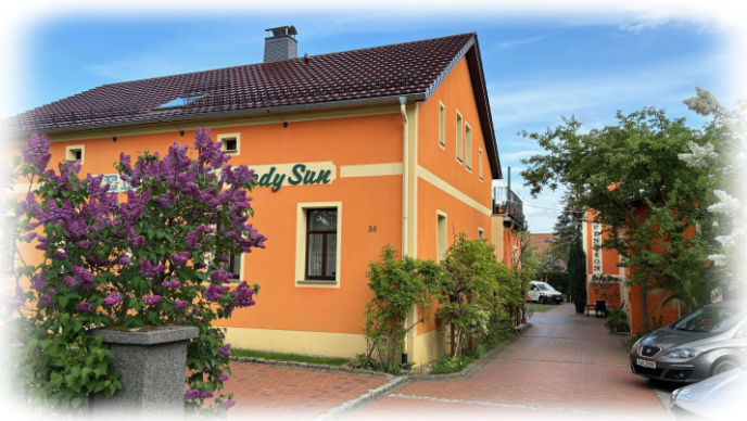 Straßenansicht Pension Body Sun